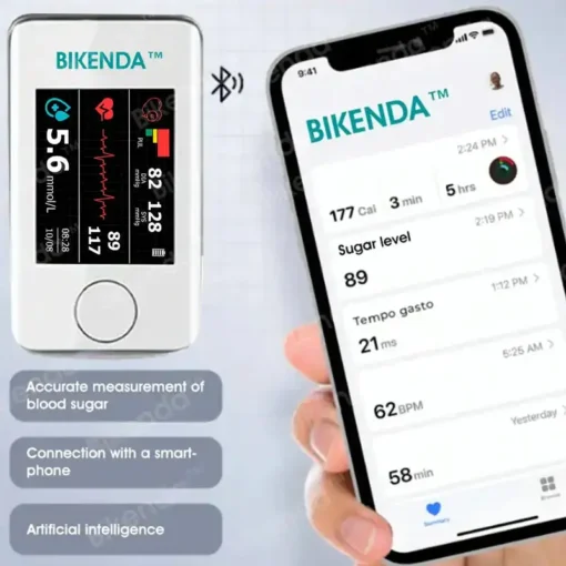 Bikenda™ Non-Invasive Blood Glucose Monitor + Exclusive Gift - Image 4