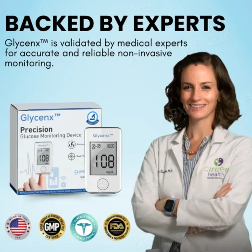 Glycenx™ Precision Glucose Monitoring Device -LIMITED-TIME OFFER | Finger Pricking No More! 💕