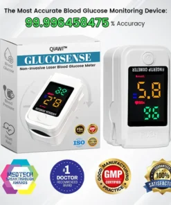 QIAWI™ GlucoSense Non-Invasive Laser Blood Glucose Meter